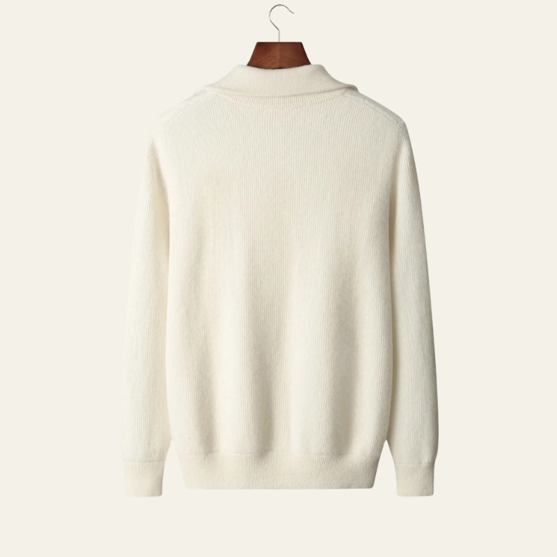 The Lucerne Cashmere Zip Vest