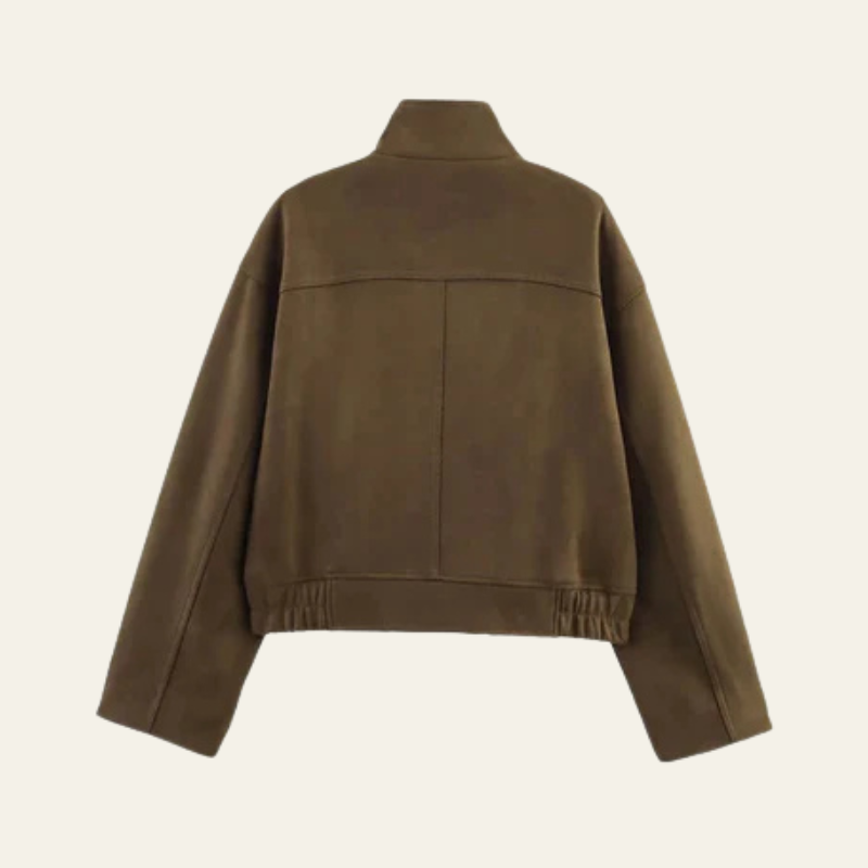 The Milan Suede Bomber Jacket