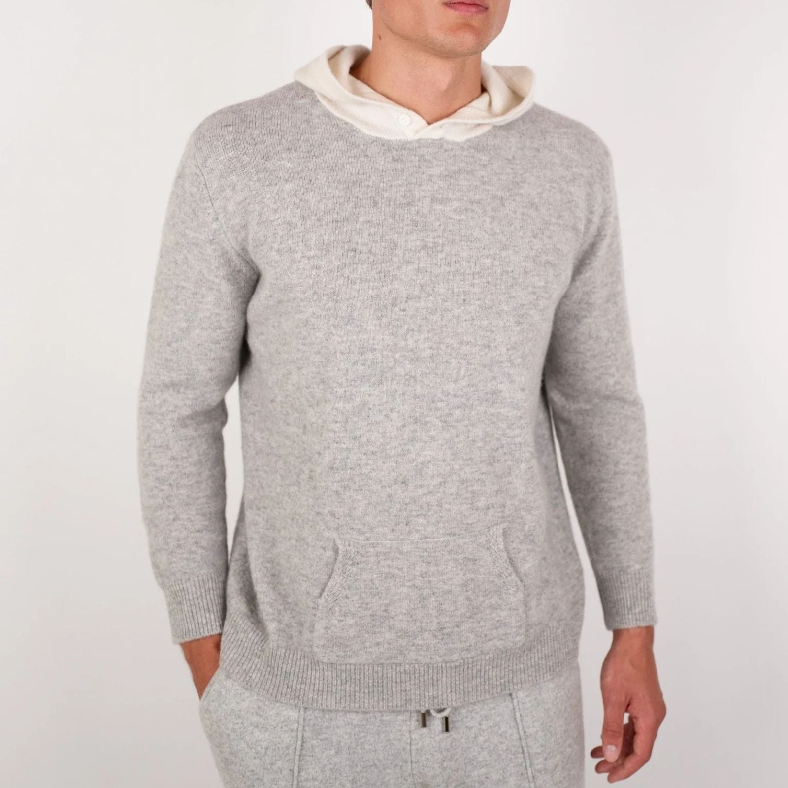 The Lucerne Merino Wool Pullover Hoodie