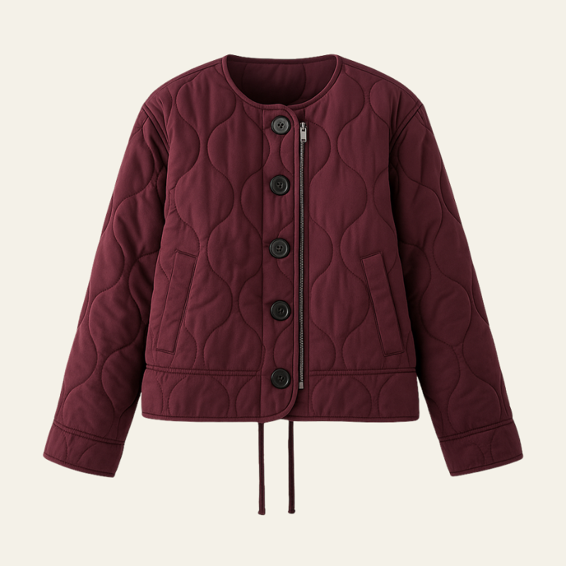 The Bordeaux Quilted Jacket