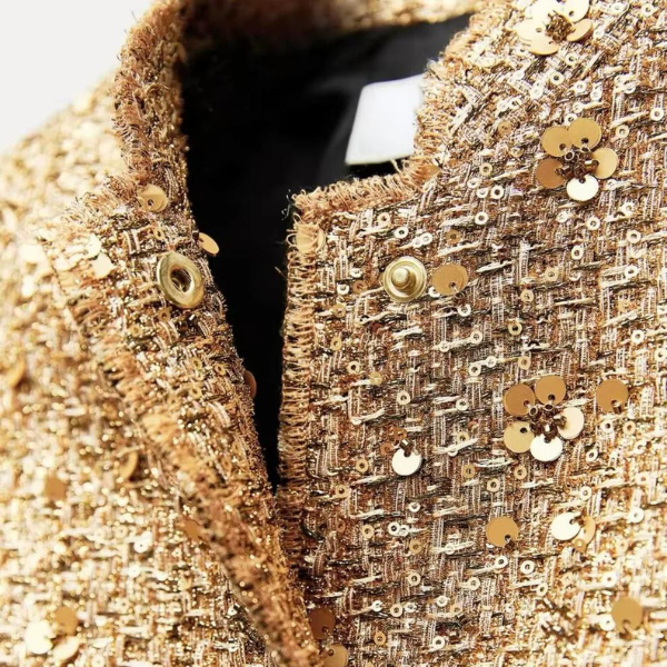 The Cannes Sequin Tweed Jacket