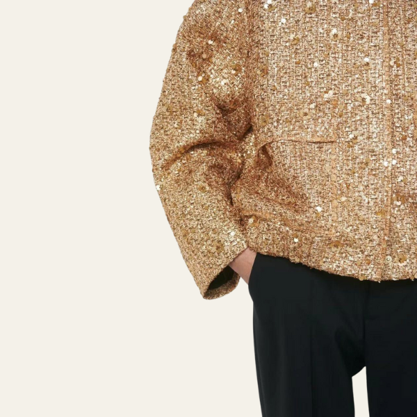 The Cannes Sequin Tweed Jacket