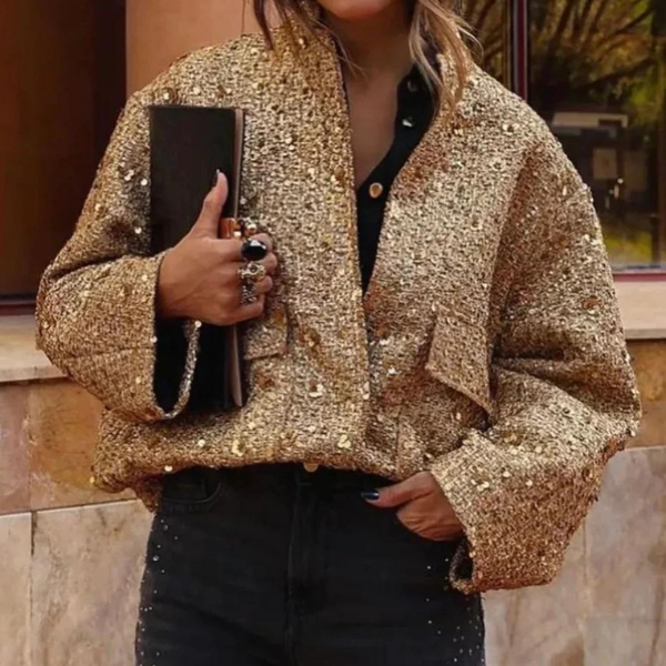 The Cannes Sequin Tweed Jacket