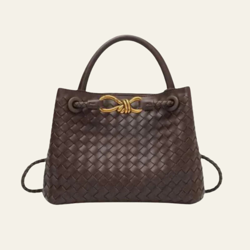 The Palermo Woven Leather Tote Bag