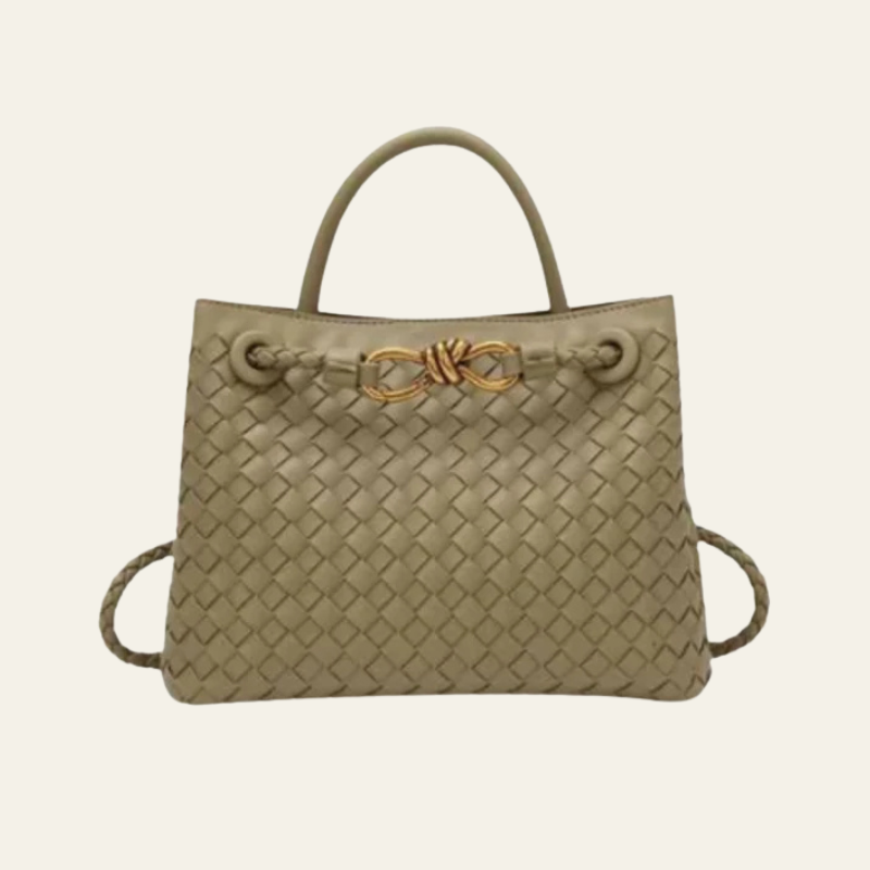 The Palermo Woven Leather Tote Bag