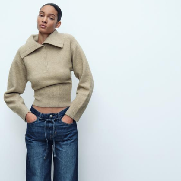 The Geneva Polo Knit Sweater