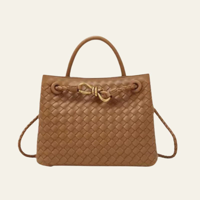 The Palermo Woven Leather Tote Bag