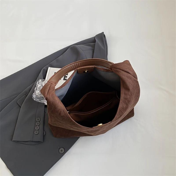 The Siena Suede Hobo Bag