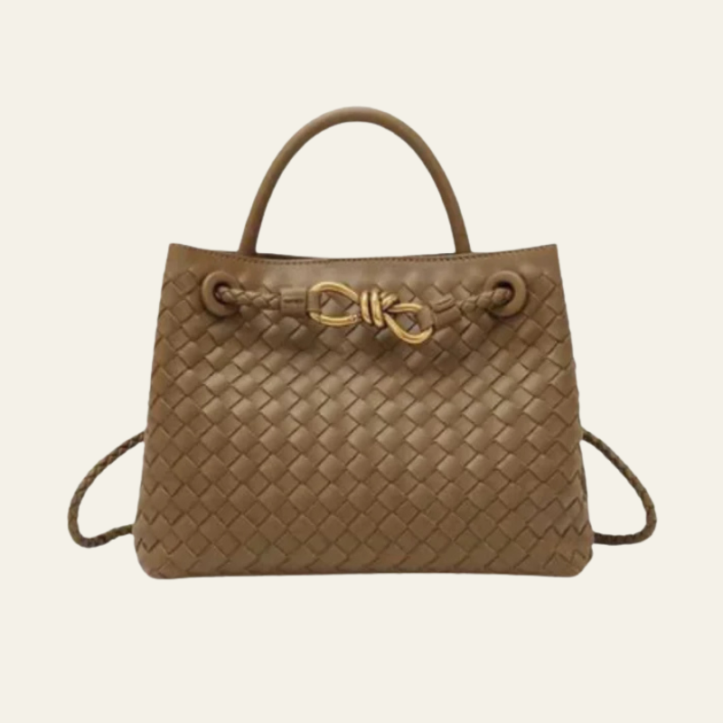 The Palermo Woven Leather Tote Bag