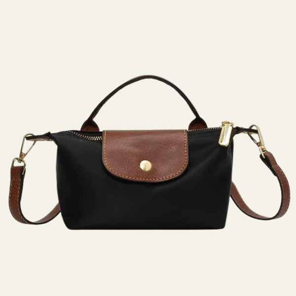 The Antwerp Leather-Trim Crossbody Bag