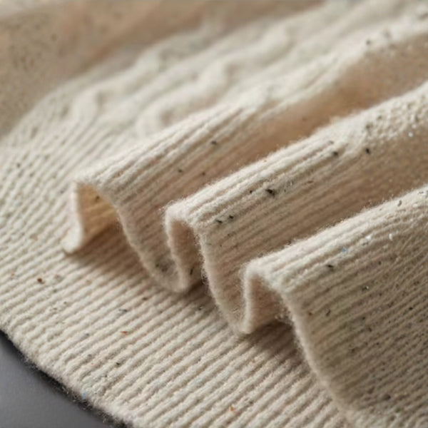 The Montreux Merino Wool Cable Sweater