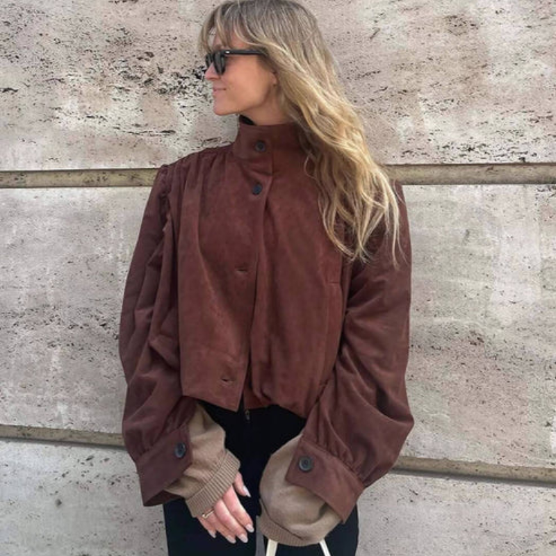 The Florence Suede Statement Jacket
