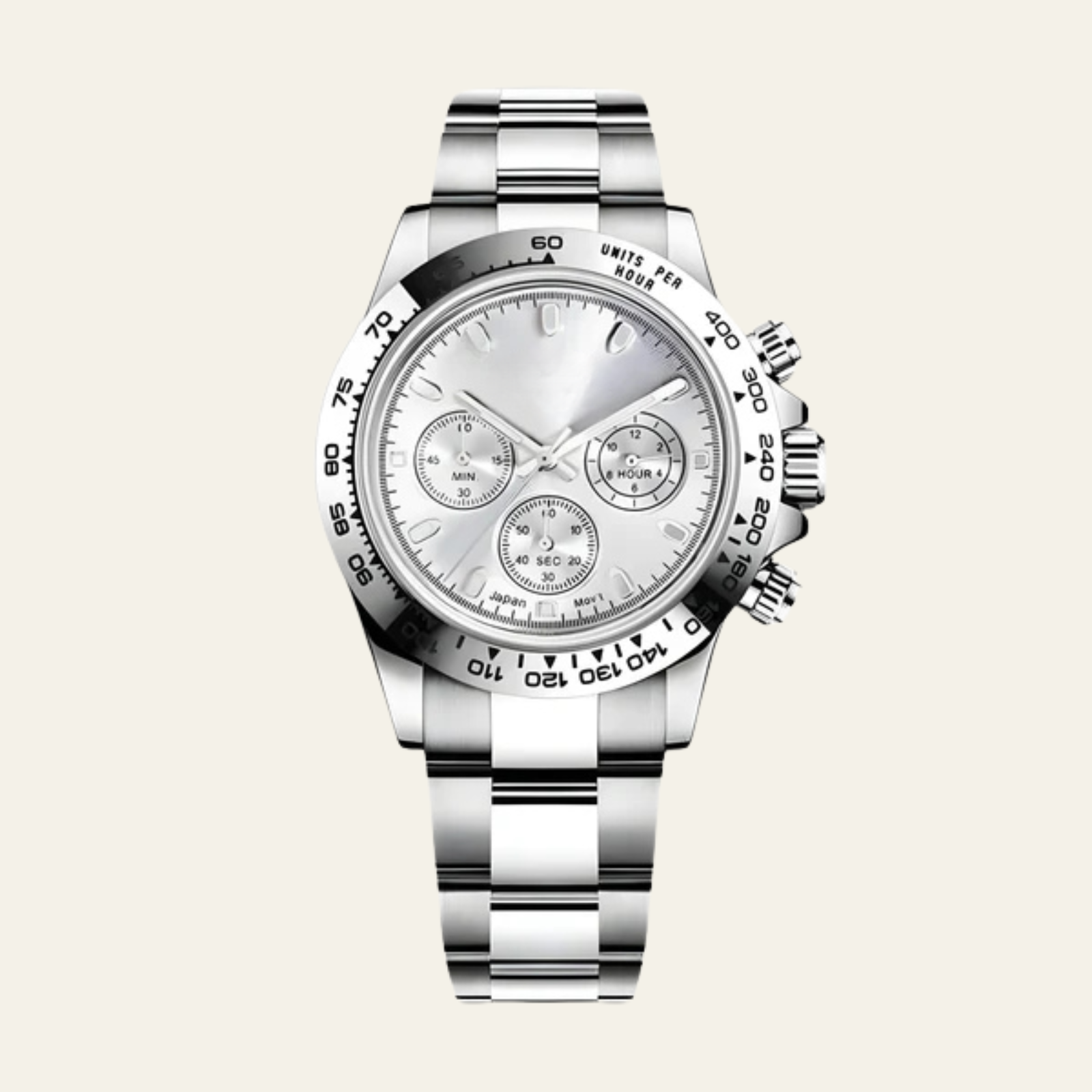 The Lucerne Stainless Steel Chronograph Watch