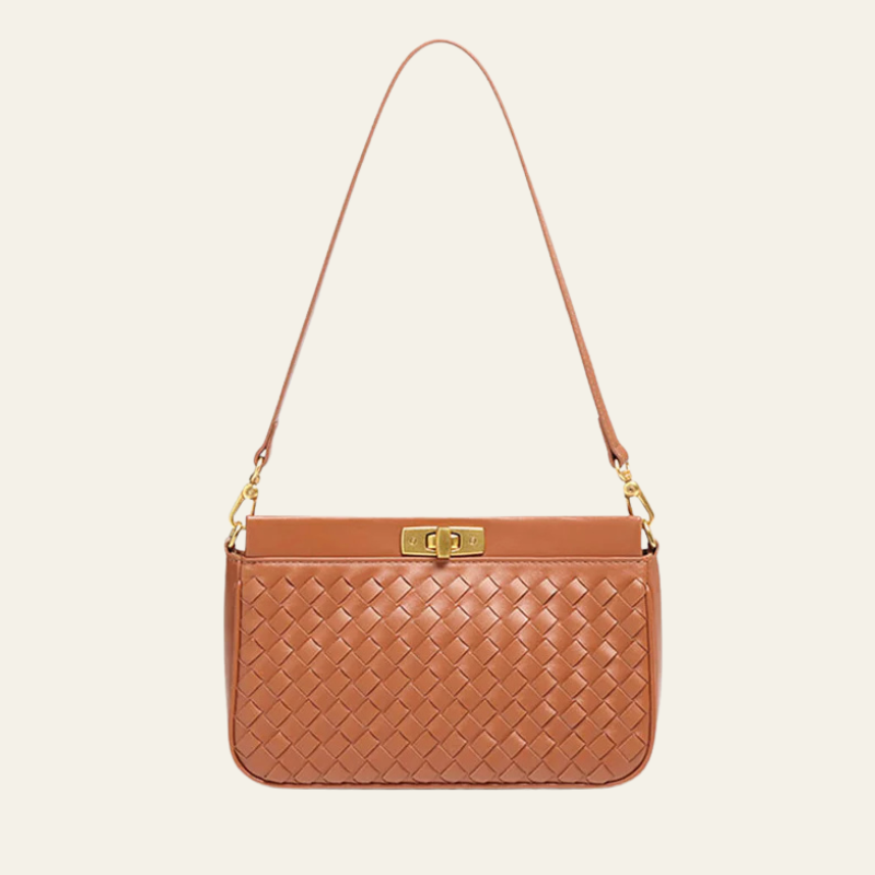 The Beatrice Woven Shoulder Bag