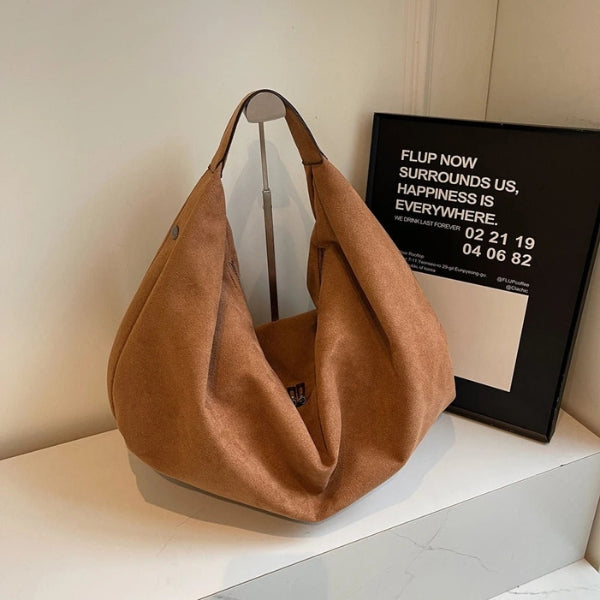 The Capri Suede Hobo Bag