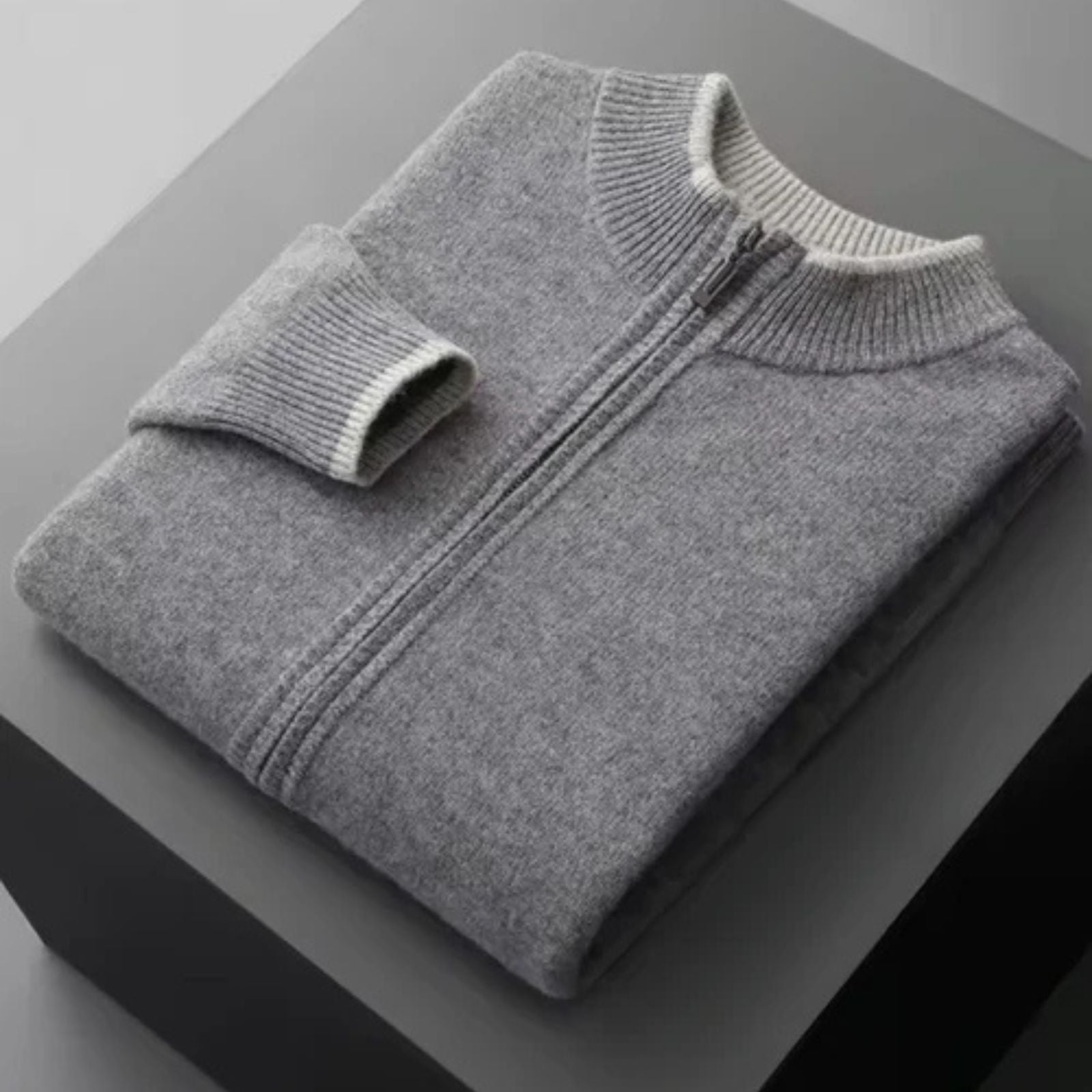 The Portofino Merino Wool Two-Tone Set