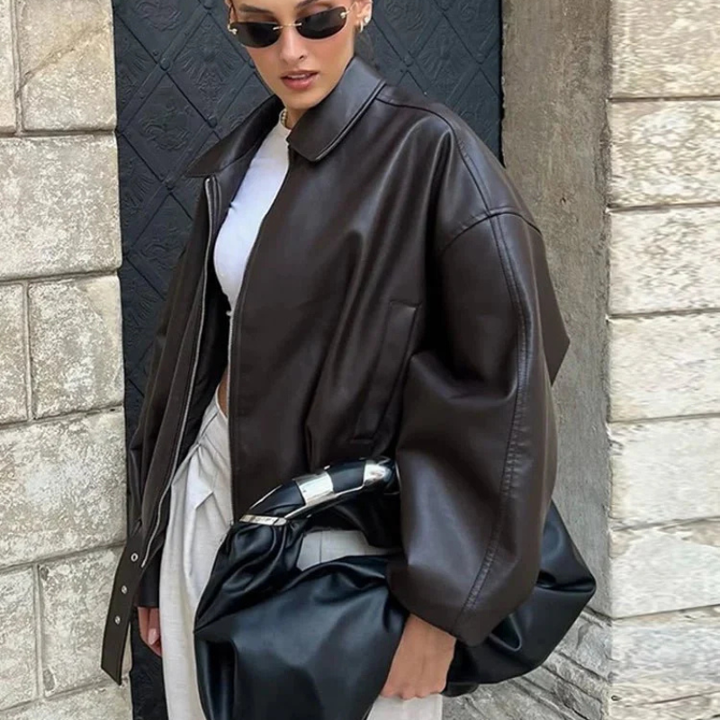 The Siena Vegan Leather Jacket