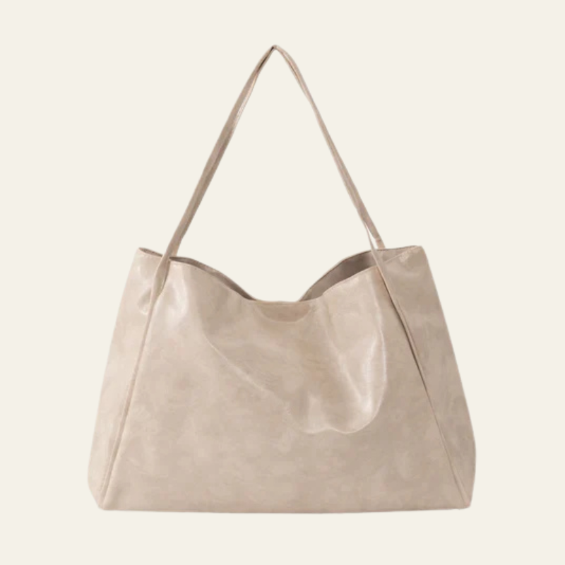 The Verona Vegan Leather Shopper Bag