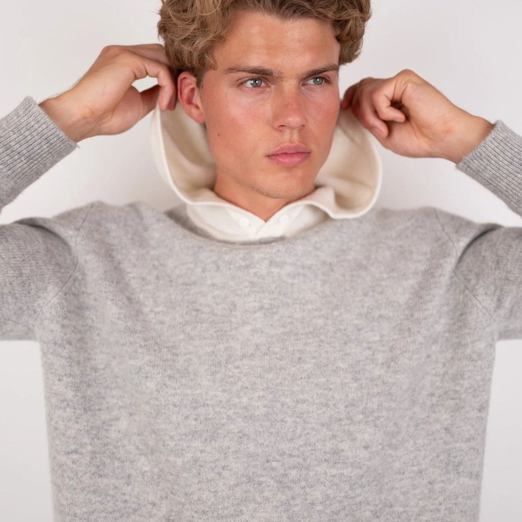The Lucerne Merino Wool Pullover Hoodie
