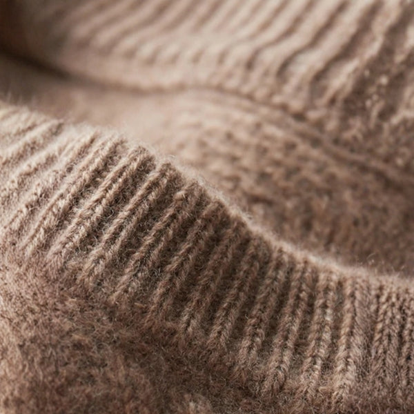 The Dublin Merino Wool Cable Sweater