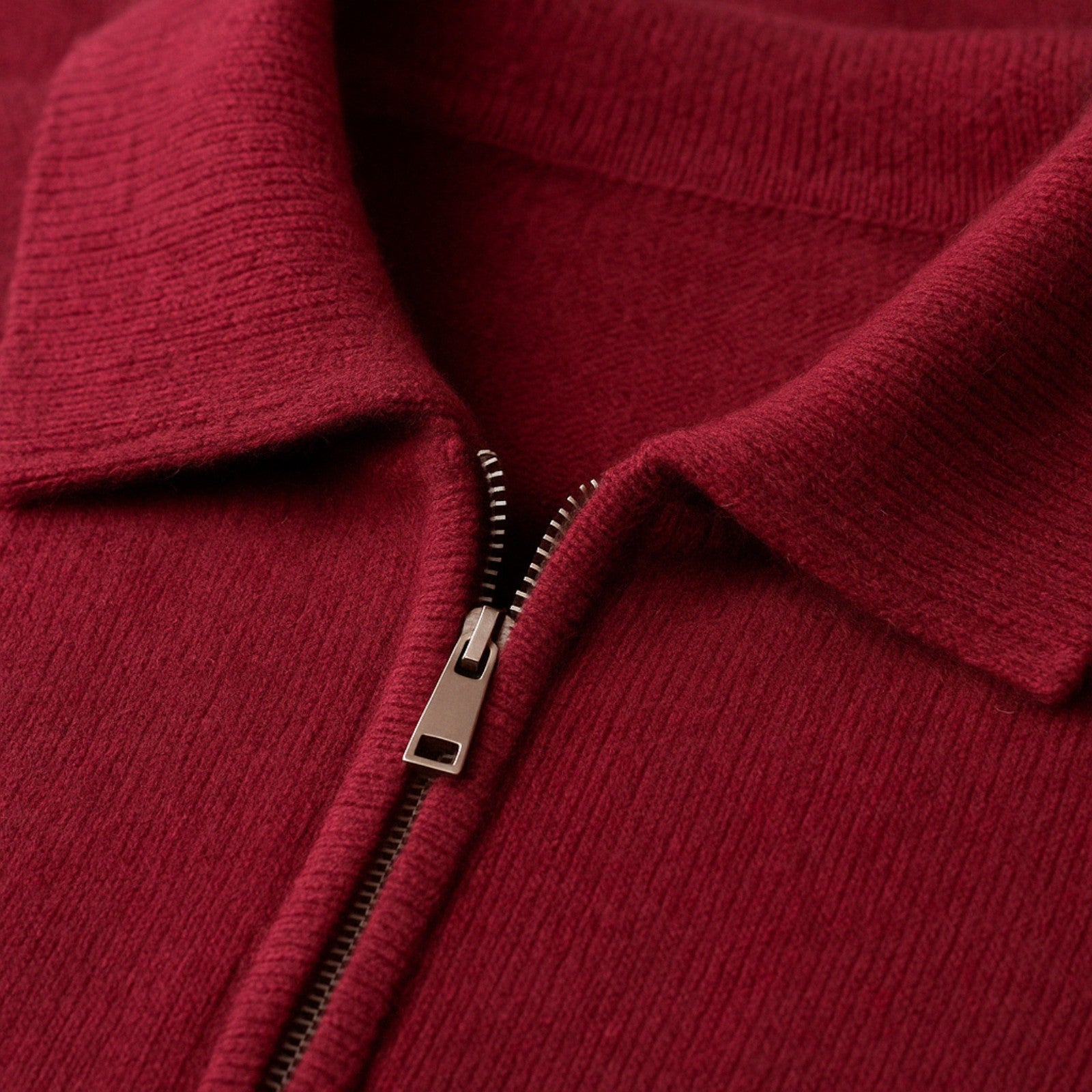 The Zürich Cashmere Quarter Zip Sweater