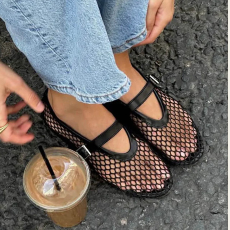 The Portofino Mesh Mary Jane