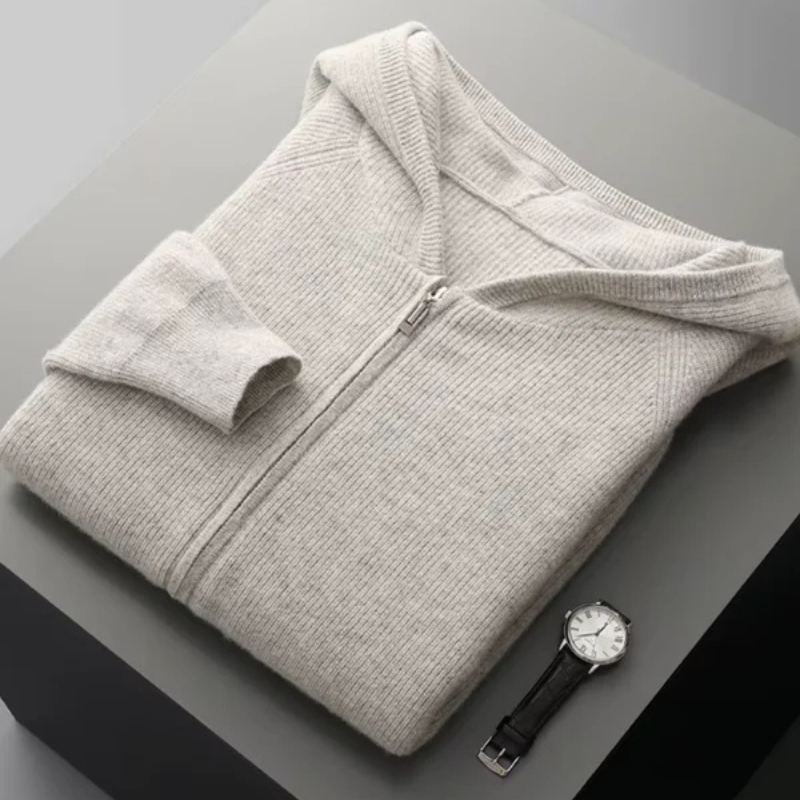 The Lucerne Merino Zip Hoodie
