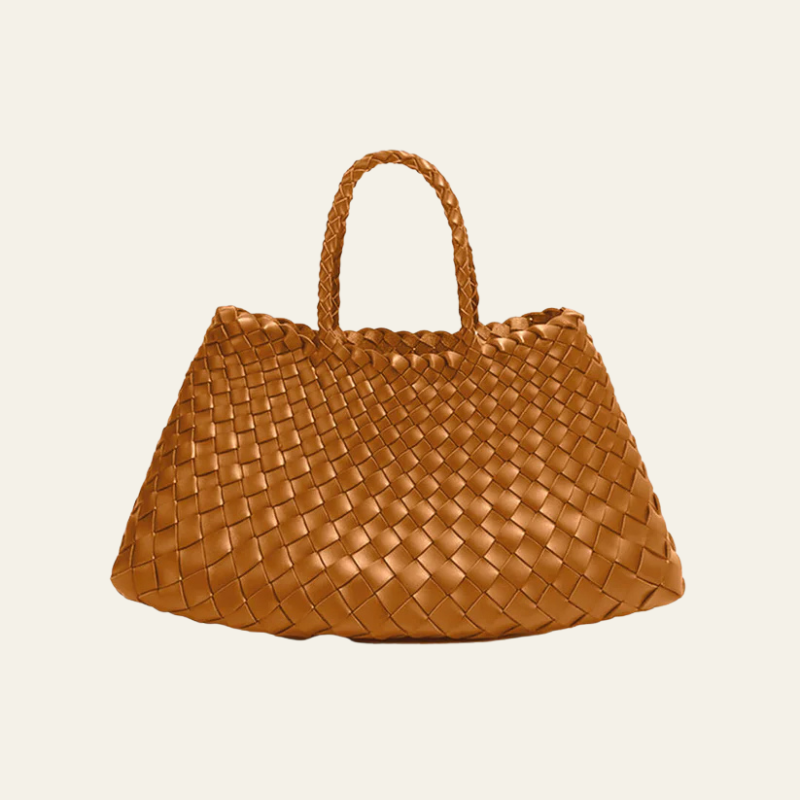 The Madeleine Woven Medium Tote