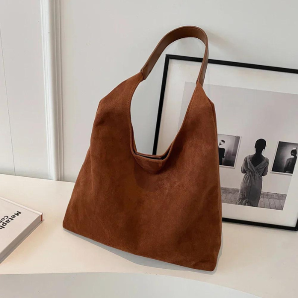 The Siena Suede Hobo Bag