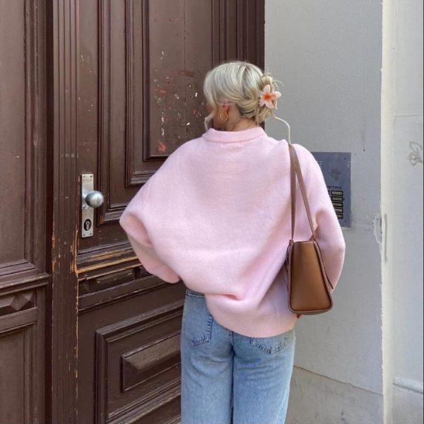 The Nice Pink Knit Sweater