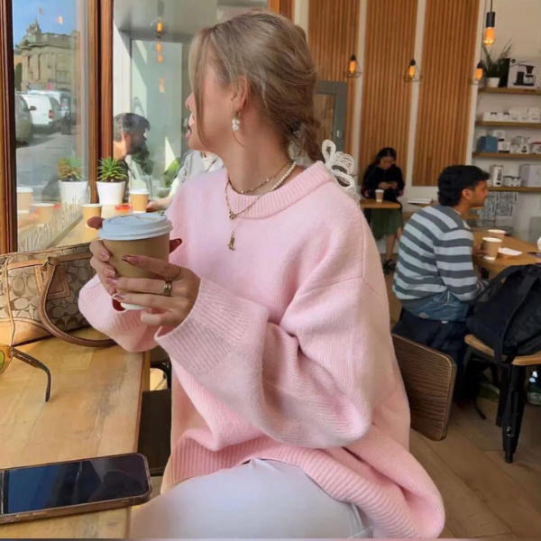 The Nice Pink Knit Sweater