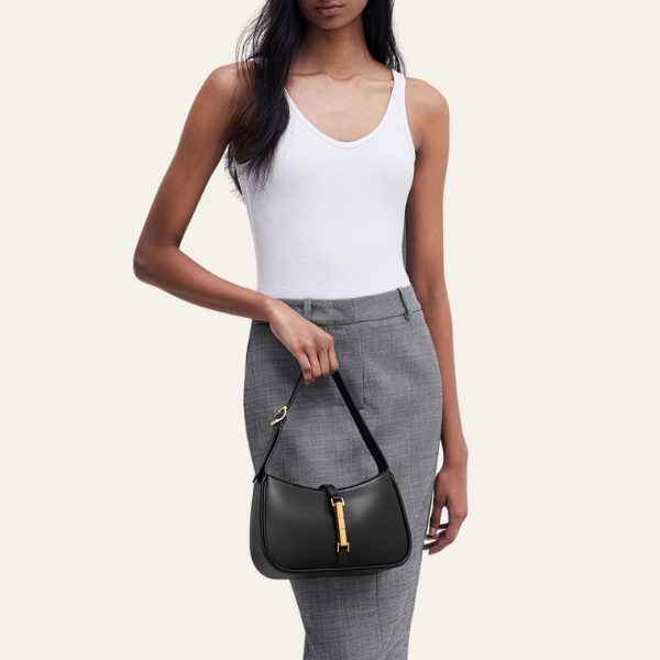 The Florence Leather Shoulder Bag