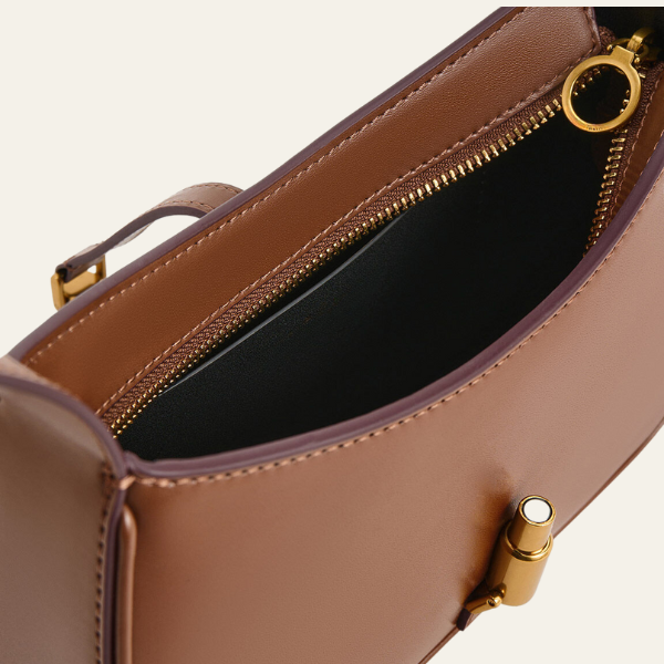 The Florence Leather Shoulder Bag