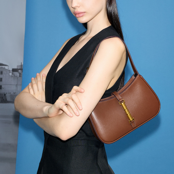 The Florence Leather Shoulder Bag