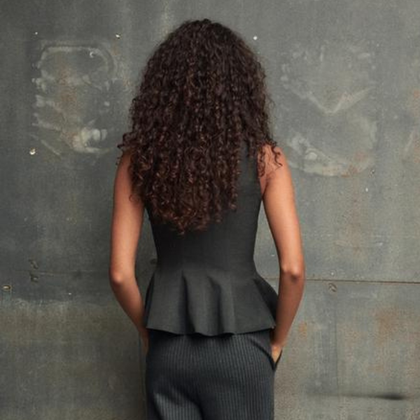 The Geneva Peplum Top