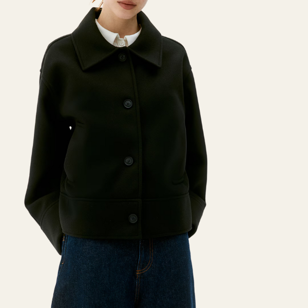 The Lucerne Wool Boxy Jacket