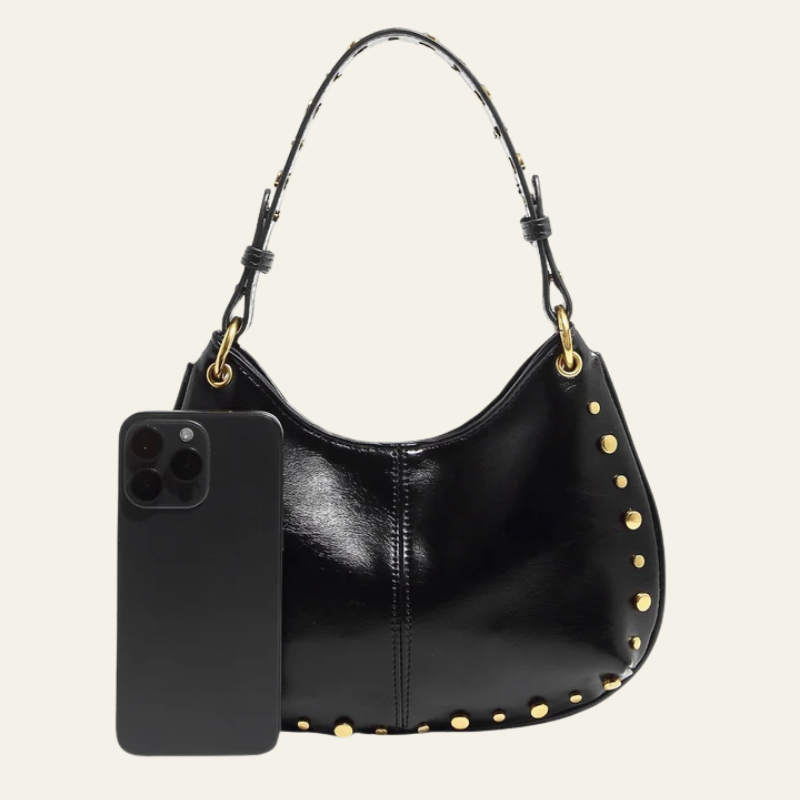 The Claudia Studded Shoulder Bag