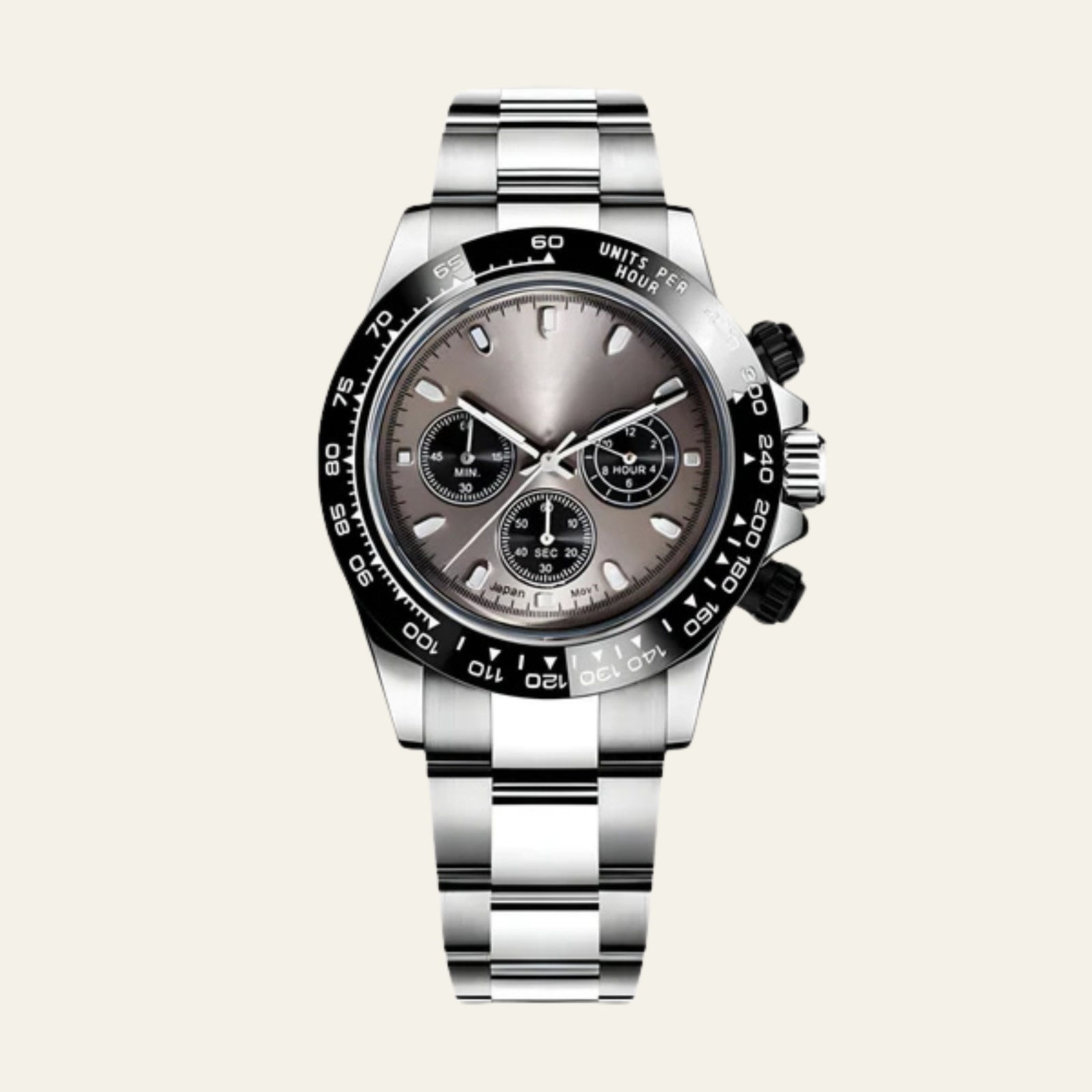 The Lucerne Stainless Steel Chronograph Watch