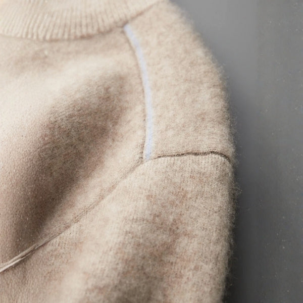 The Valais Cashmere Zip Knit