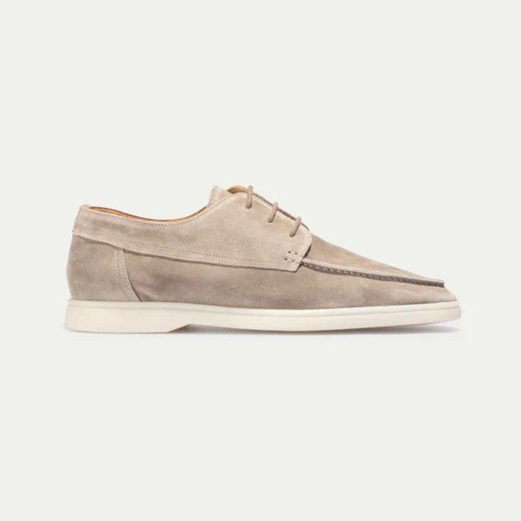 The Rive Droite Boat Loafers Light Grey