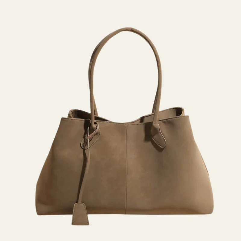 The Amara Suede Tote Bag
