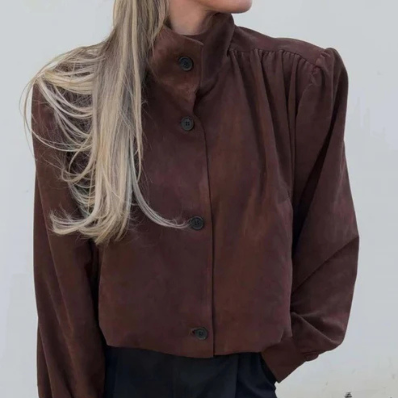 The Florence Suede Statement Jacket