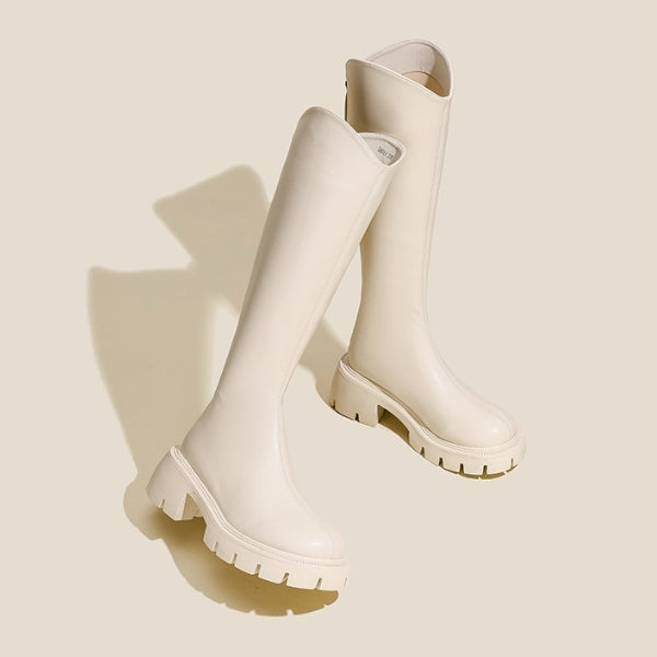 The Milan Leather Knee Boot