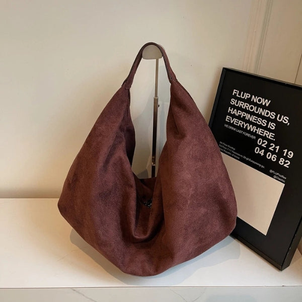 The Capri Suede Hobo Bag