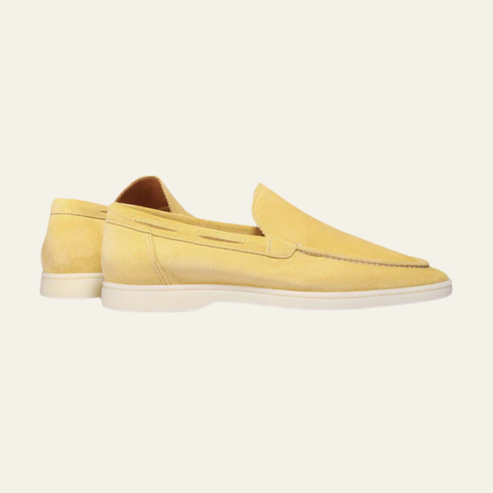 The Monaco Yacht Loafers Light Yellow