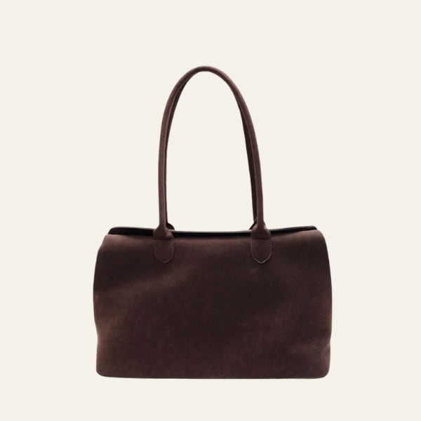 The Siena Suede Shoulder Bag