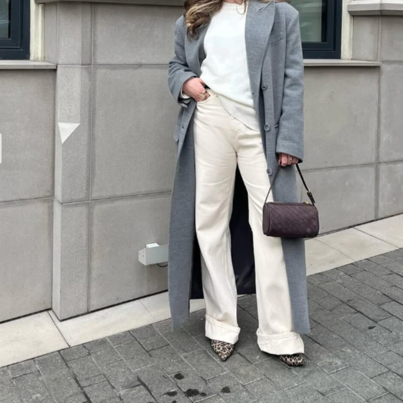 The Siena Woven Suede Shoulder Bag