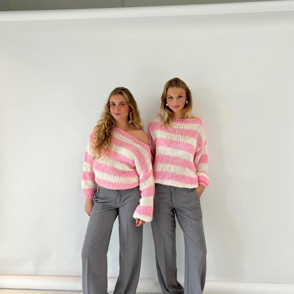 The Riviera Striped Knit Sweater