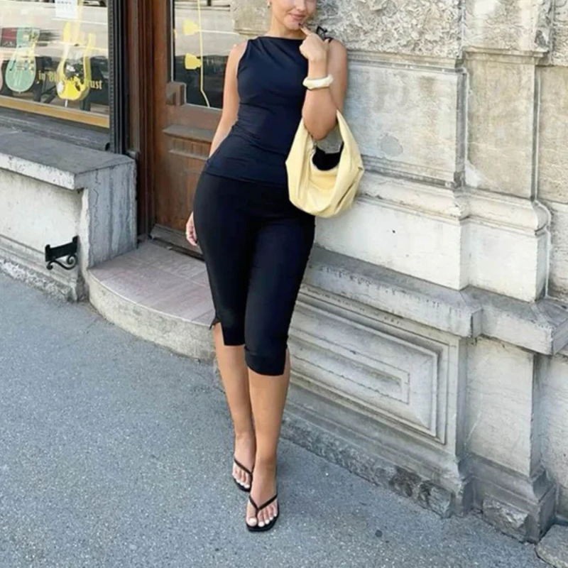 The Marseille Suede Kitten Sandal