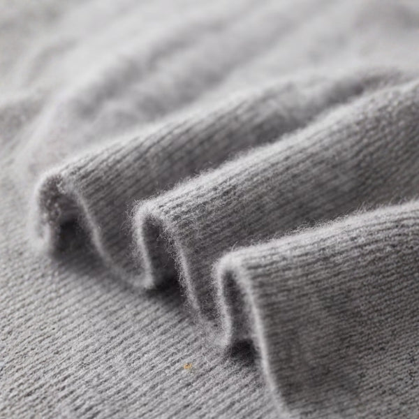 The Oslo Merino Wool Mock Neck Sweater